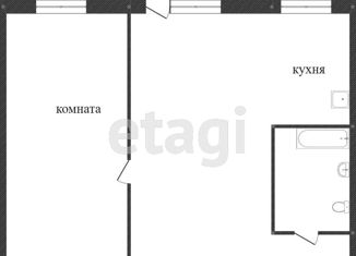 Продажа двухкомнатной квартиры, 41.7 м2, Красноярск, улица Профсоюзов, 30, Железнодорожный район