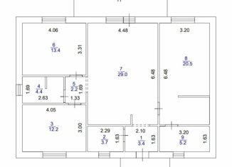 Дом на продажу, 125 м2, коттеджный поселок Новокосулино-2, Радужная улица, 10