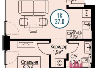 Продается двухкомнатная квартира, 37 м2, Москва, ЮВАО, Волгоградский проспект, 32/5к2