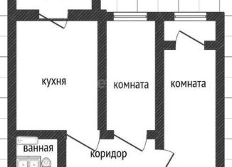 Продам двухкомнатную квартиру, 56.3 м2, посёлок Знаменский, Природная улица, 10Бк9