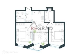 Продается 3-ком. квартира, 60 м2, Москва, станция Трикотажная, Волоколамское шоссе, 81