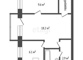 Продается 2-комнатная квартира, 45.3 м2, Красноярский край, Амурская улица, 12