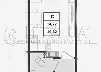 Продажа квартиры студии, 19.38 м2, Мурино, ЖК Северный, улица Шоссе в Лаврики, 64к3