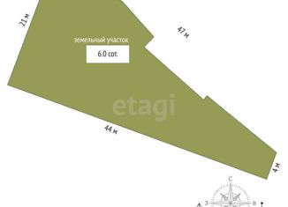 Продам участок, 6 сот., село Водное, Садовая улица