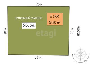 Продажа дома, 20 м2, СНТ Северянка, Яблочная улица