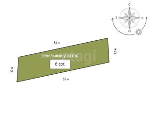 Земельный участок на продажу, 6.2 сот., посёлок Солонцы, СНТ Ветерок, 275