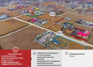 Продажа земельного участка, 10 сот., деревня Криводанова