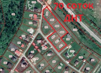Продам земельный участок, 70 сот., ДНП Сосновые Берега