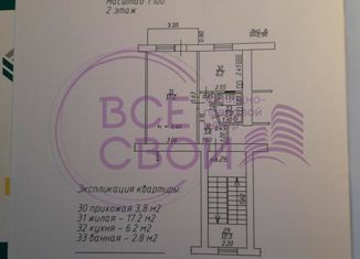 1-ком. квартира на продажу, 30 м2, Краснодар, улица Курчатова, 6, улица Курчатова