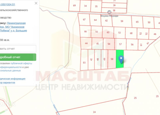 Продается участок, 160 сот., Аннинское городское поселение