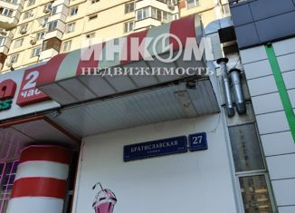 Продаю трехкомнатную квартиру, 74.3 м2, Москва, Братиславская улица, 27к1, метро Алма-Атинская