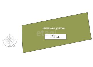 Продажа земельного участка, 7.3 сот., посёлок Плодопитомник