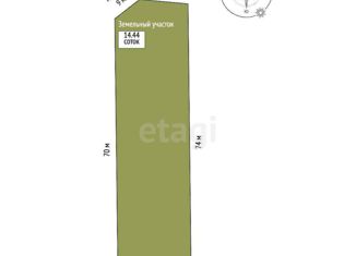 Продается участок, 14.4 сот., поселок городского типа Зуя