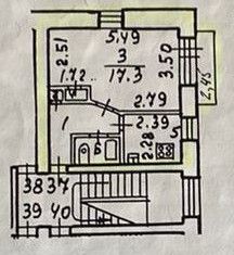 Однокомнатная квартира на продажу, 31.2 м2, Кронштадт, Широкая улица, 10