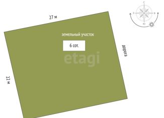 Участок на продажу, 6 сот., Калиновское сельское поселение