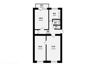 Продается 3-комнатная квартира, 64.8 м2, Шлиссельбург, улица Староладожский Канал, 16