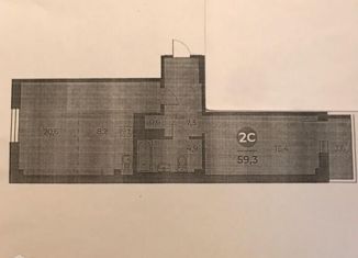 Продаю двухкомнатную квартиру, 59.3 м2, Ростов-на-Дону, проспект 40-летия Победы, 63/17с3, ЖК Сокол Град