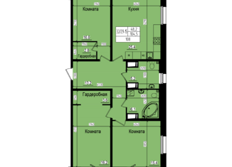 Продаю 3-ком. квартиру, 108 м2, посёлок Парголово, Ольгинская дорога, 3/20, ЖК Прагма Сити