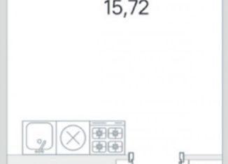 Продается квартира студия, 23.32 м2, посёлок Стрельна, ЖК Любоград, проспект Будённого, 26к4