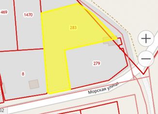 Продается земельный участок, 37 сот., село Знаменское, Морская улица, 14