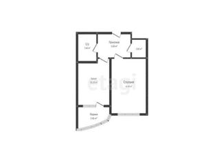 Продается 1-комнатная квартира, 37.2 м2, Краснодар, Российская улица, 79/3к1, ЖК Москва