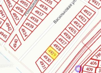 Продажа земельного участка, 10 сот., Дубна, Васильковая улица