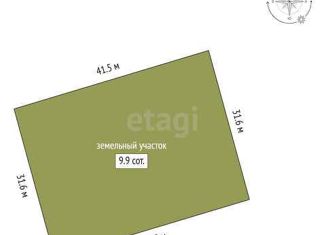 Продам участок, 9.9 сот., село Мальково, Новая улица, 18