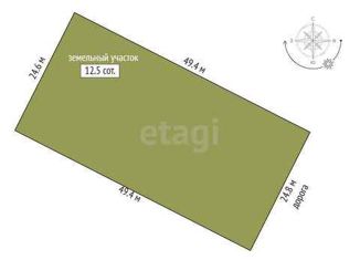 Продаю участок, 12.5 сот., село Борки