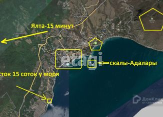 Продам участок, 14.8 сот., посёлок городского типа Гурзуф, Ленинградская улица