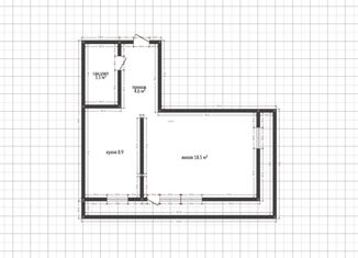 Продаю однокомнатную квартиру, 35.6 м2, Краснодар, ЖК Акварели 2, Тепличная улица, 62/1к1