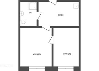 2-комнатная квартира на продажу, 40 м2, Курган, улица Карла Маркса, 68