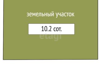 Продаю земельный участок, 10.2 сот., садовое товарищество Авиатор, 8-я улица