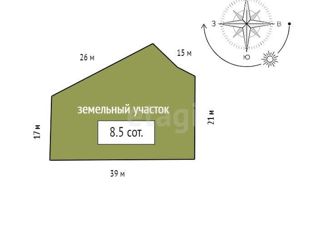 Продажа земельного участка, 8.5 сот., ДНТ Два Ручья