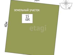 Продается участок, 15 сот., деревня Есаулова, Весенняя улица