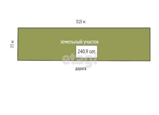 Продам земельный участок, 240.9 сот., Мирновское сельское поселение