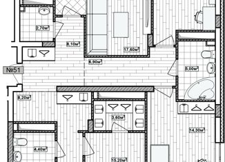 Продам 5-комнатную квартиру, 131.5 м2, Нижний Новгород, Деловая улица, 12, метро Горьковская