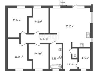 Дом на продажу, 120 м2, деревня Виркино, 41К-222