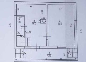Дом на продажу, 127.4 м2, поселок Рощино, Сельская улица, 3А