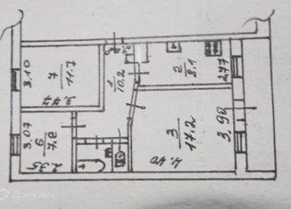 Продам трехкомнатную квартиру, 60 м2, рабочий посёлок Крестцы, улица Строителей, 8