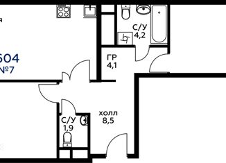 Продам 2-ком. квартиру, 74 м2, Москва, 3-я Хорошёвская улица, вл19с3к2, станция Зорге