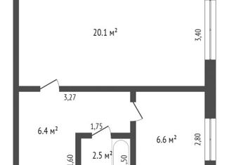 Продам однокомнатную квартиру, 37 м2, Нефтеюганск, 5-й микрорайон, 65