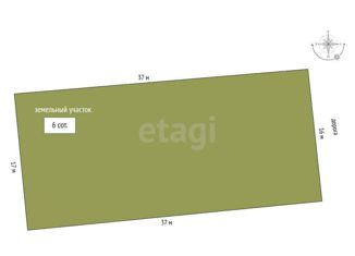 Участок на продажу, 6 сот., село Красная Зорька