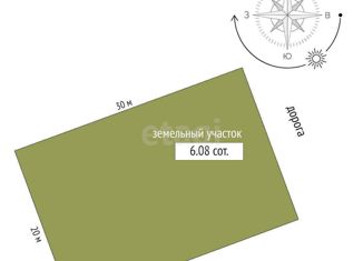 Продается участок, 6.1 сот., Трудовское сельское поселение