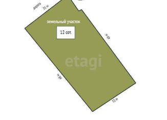 Земельный участок на продажу, 12 сот., посёлок городского типа Молодёжное, улица Ломброзо, 24