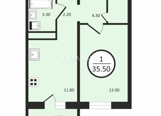 Продажа 1-ком. квартиры, 37.2 м2, Ковров, Ореховая улица, 20