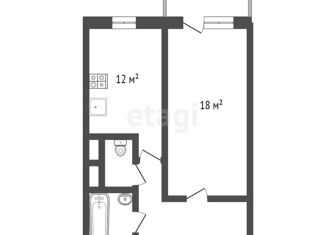 Продажа 1-комнатной квартиры, 36.4 м2, деревня Новое Девяткино, Капральская улица, 15