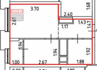 Продам квартиру студию, 22 м2, Рязань, микрорайон Олимпийский городок, 4