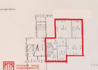 Продам 4-комнатную квартиру, 75.5 м2, деревня Новое Девяткино, Озёрная улица, 9
