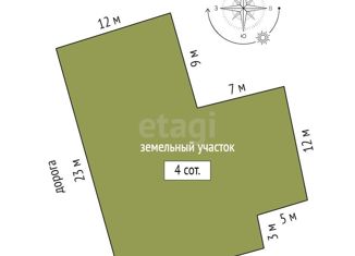 Продам земельный участок, 4 сот., село Рыбачье, Центральная улица