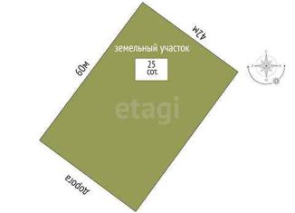 Продается участок, 25 сот., поселок Якшуново